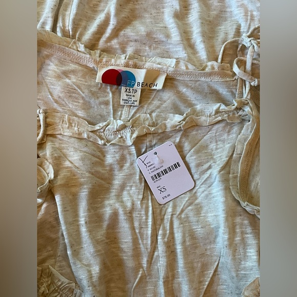 NWT $78 Free people Beach Asymmetrical dress XS - Picture 9 of 9